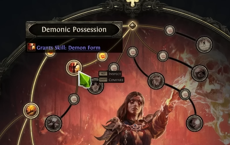 Demon form infernalist